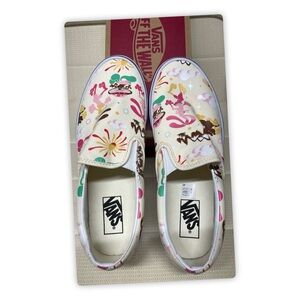Vans Multicolor Graphic Slip-On Shoes